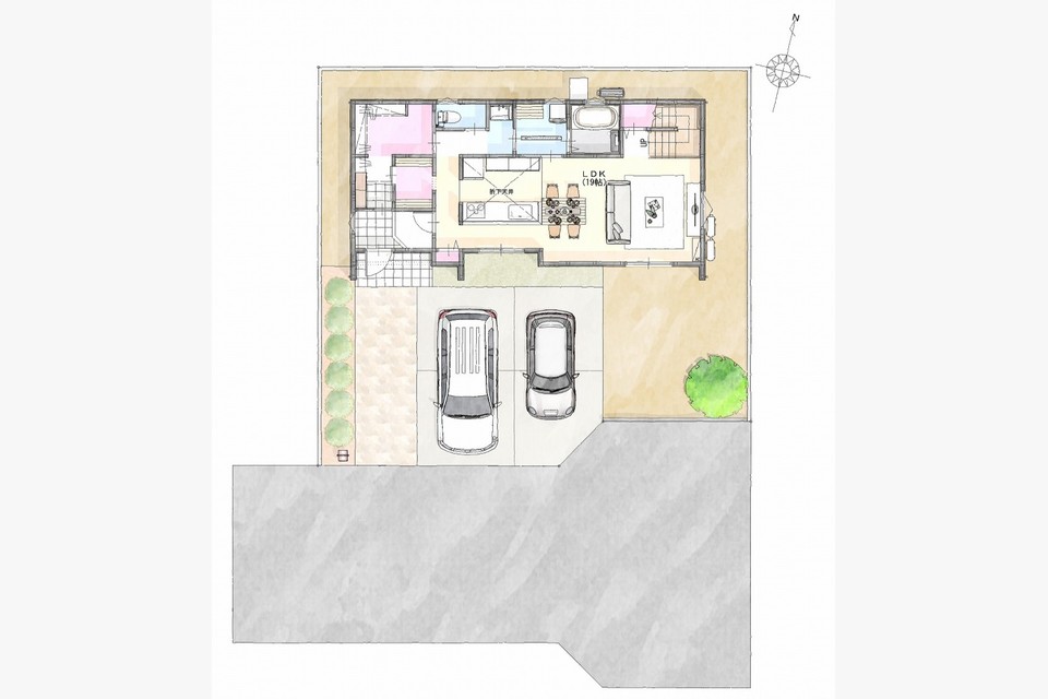 ［宅地－２］Ｉｍａｇｅ－Ｐｌａｎの画像