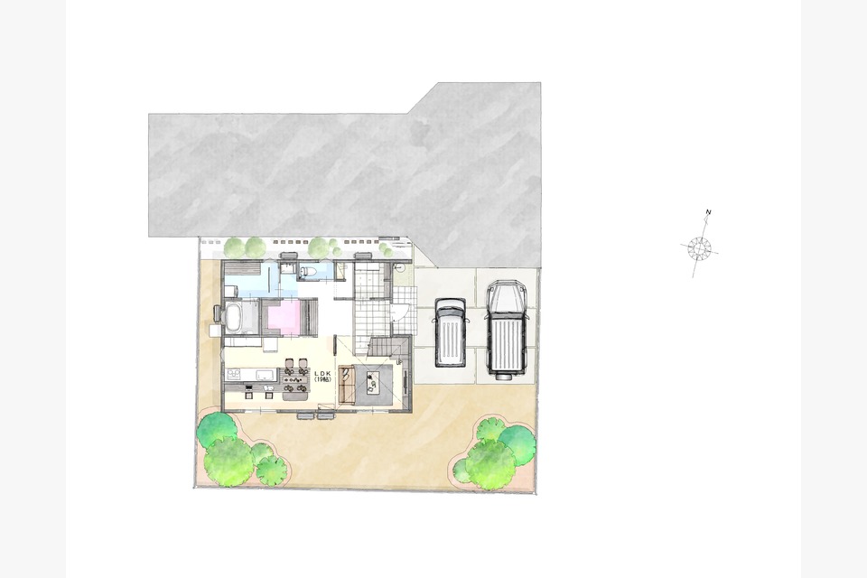 ［宅地－５］Ｉｍａｇｅ－Ｐｌａｎの画像