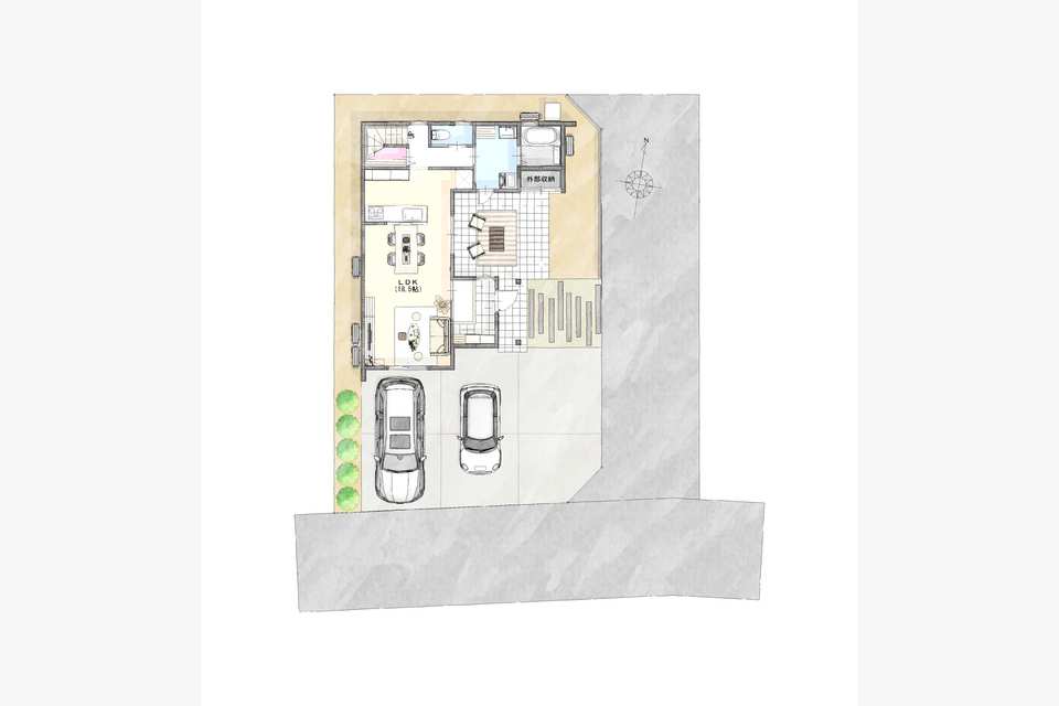 ［宅地－１］Ｉｍａｇｅ－Ｐｌａｎの画像