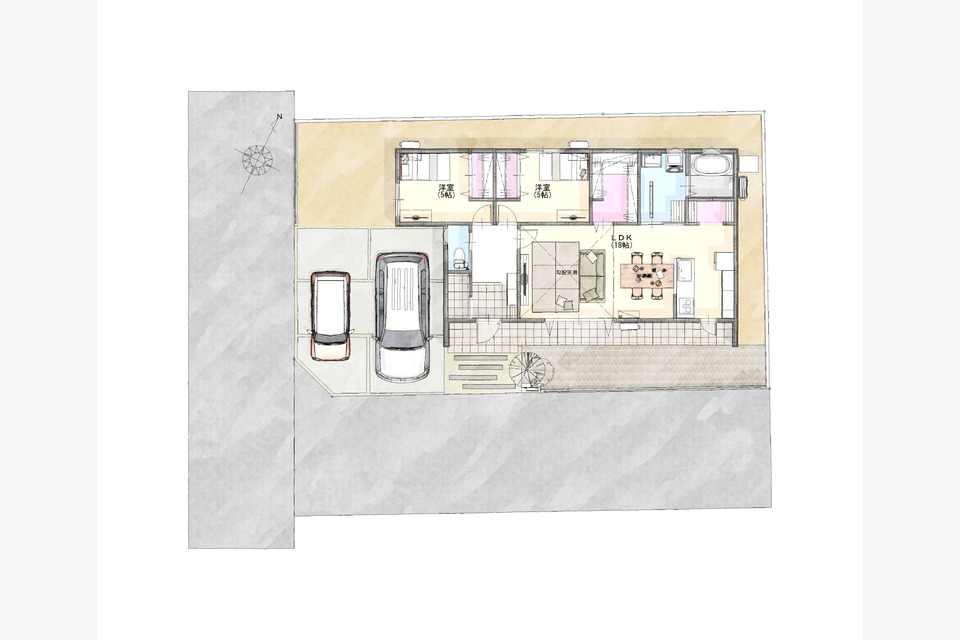  ［宅地－４］Ｉｍａｇｅ－Ｐｌａｎの画像